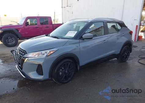 2022 Nissan Kicks Sv Xtronic Cvt z USA, uszkodzony, nr VIN 3N1CP5CV2NL531937